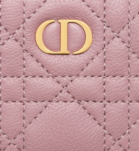 dior pink card holder|dior caro detachable card holder.